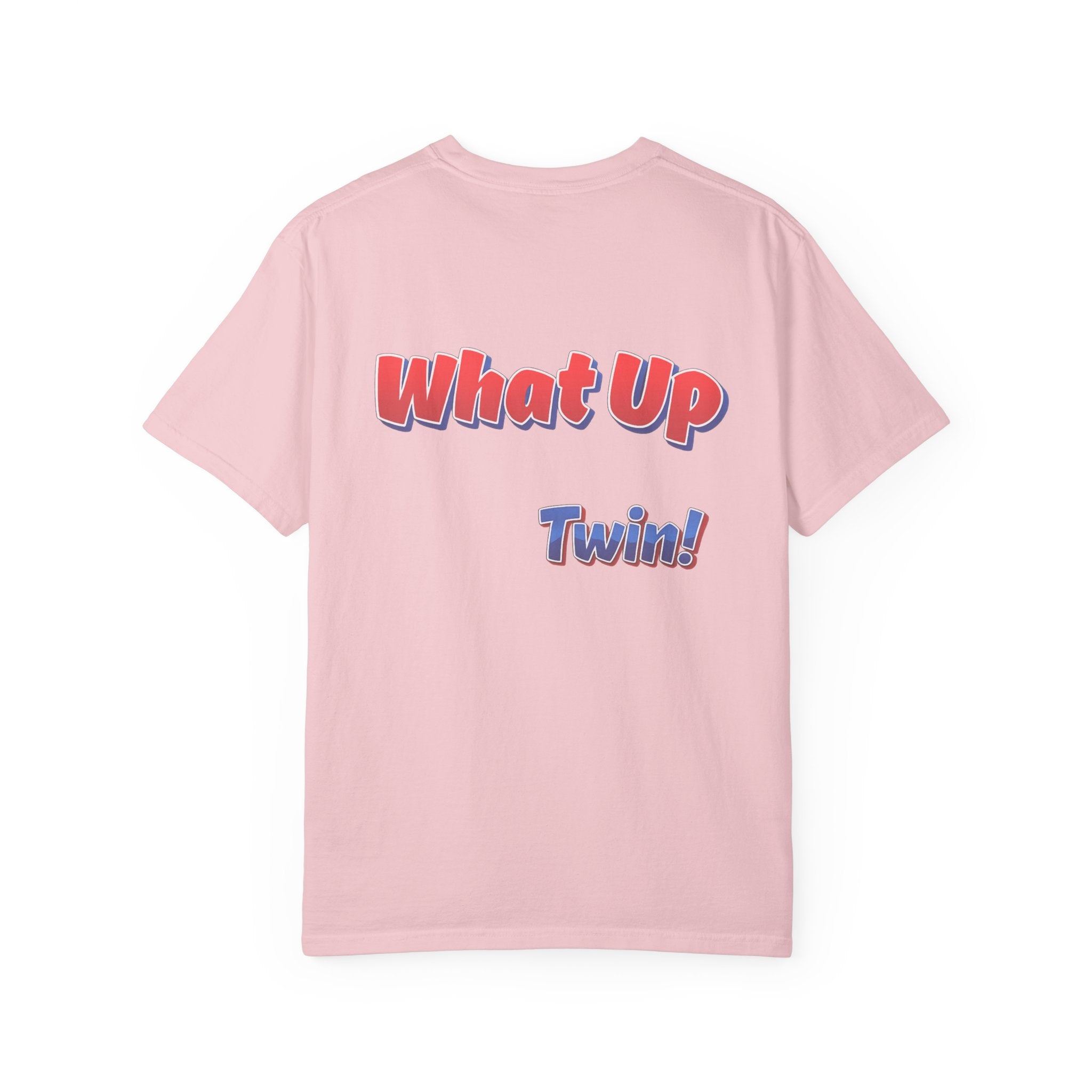 What Up Twin! Graphic T-Shirt — Cute Raccoon Character Tee