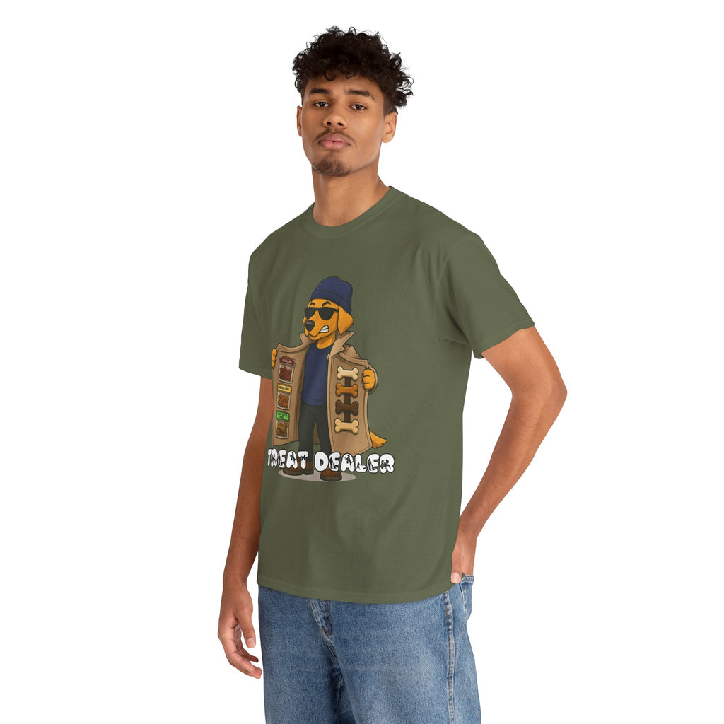Treat Dealer T-Shirt — Funny Dog Shirt with Paw Print
