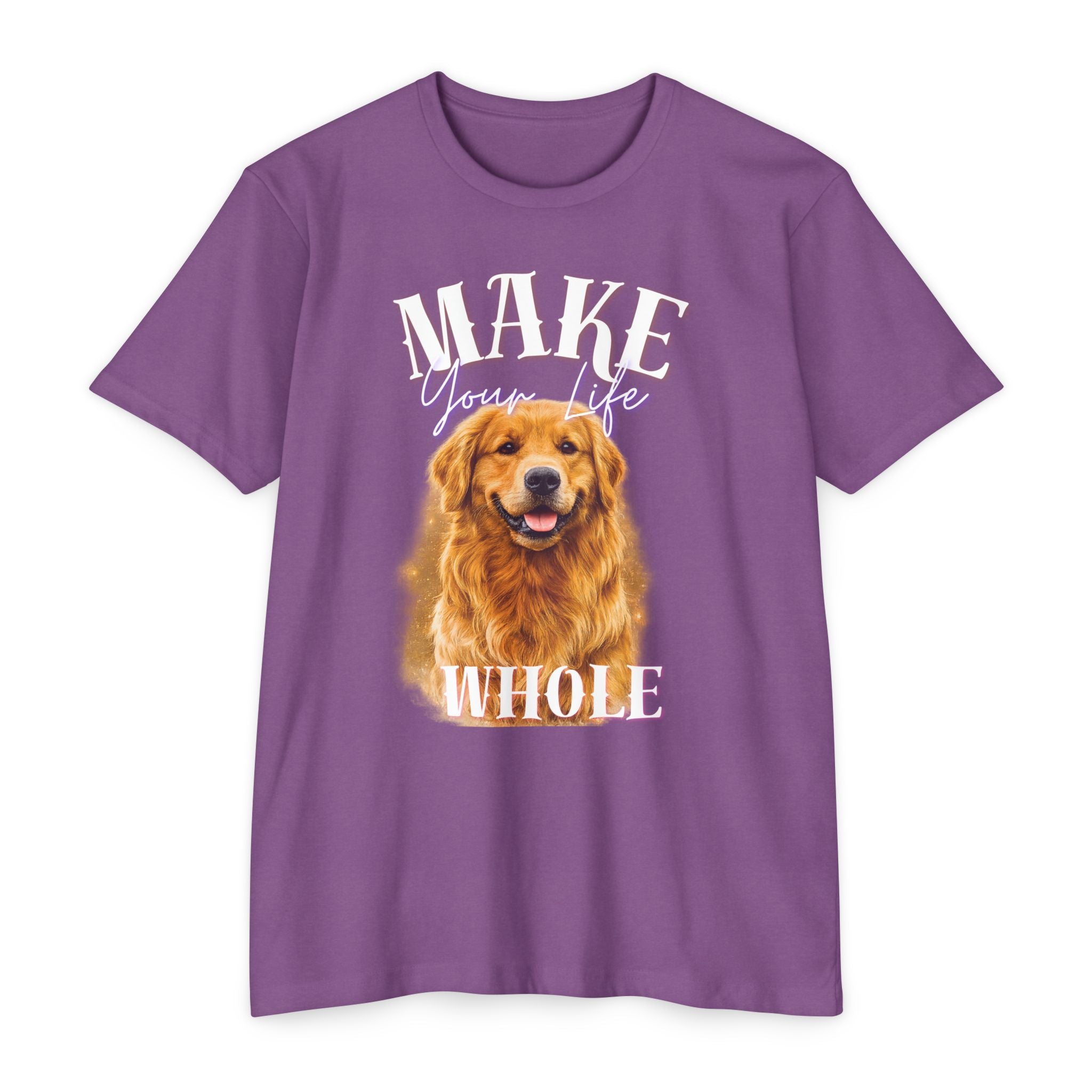 Make Your Life Whole Golden Retriever T-Shirt
