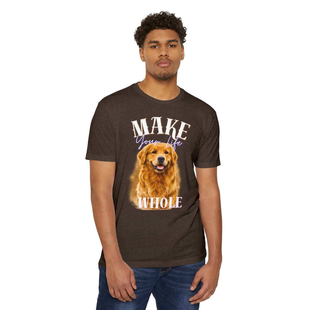 Make Your Life Whole Golden Retriever T-Shirt