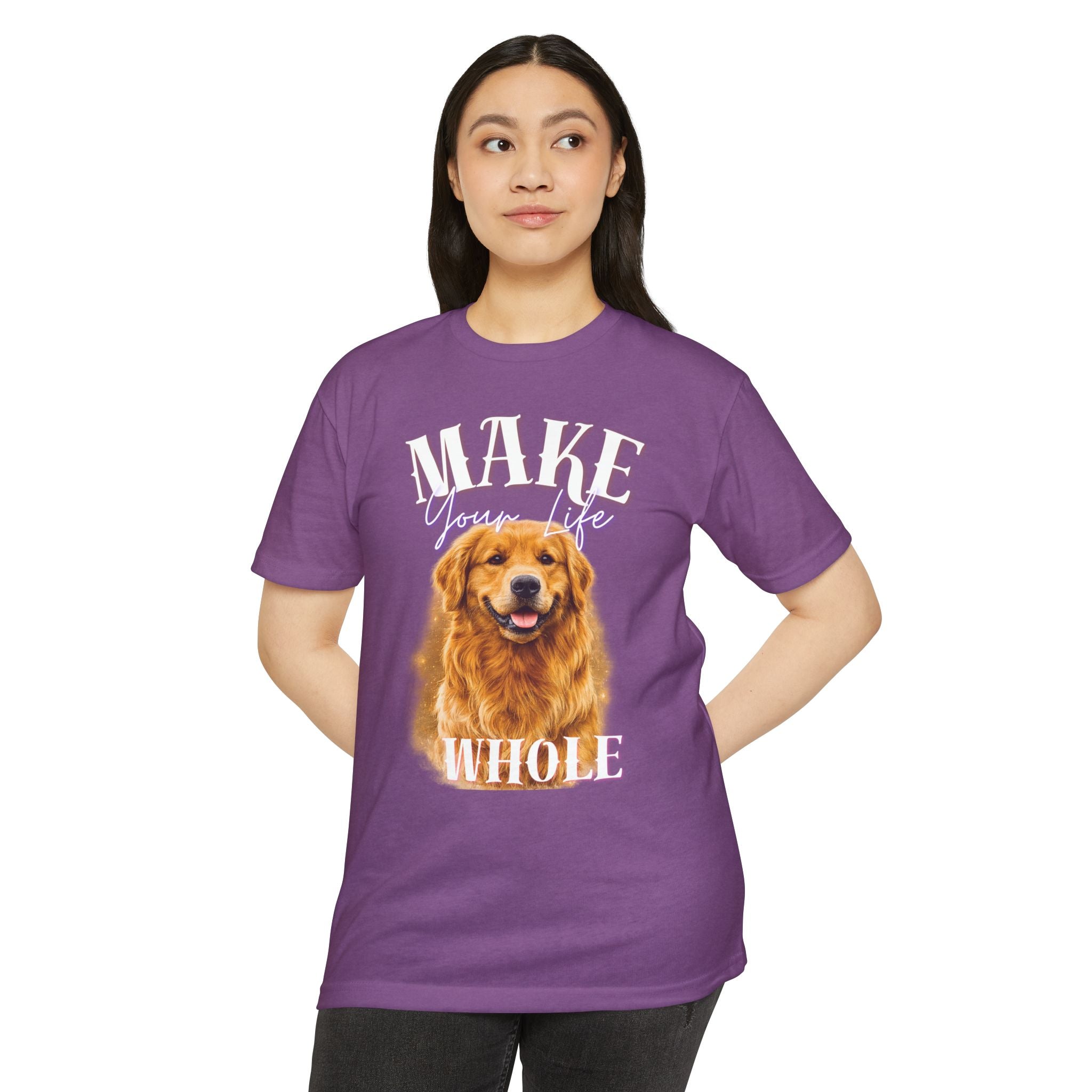 Make Your Life Whole Golden Retriever T-Shirt