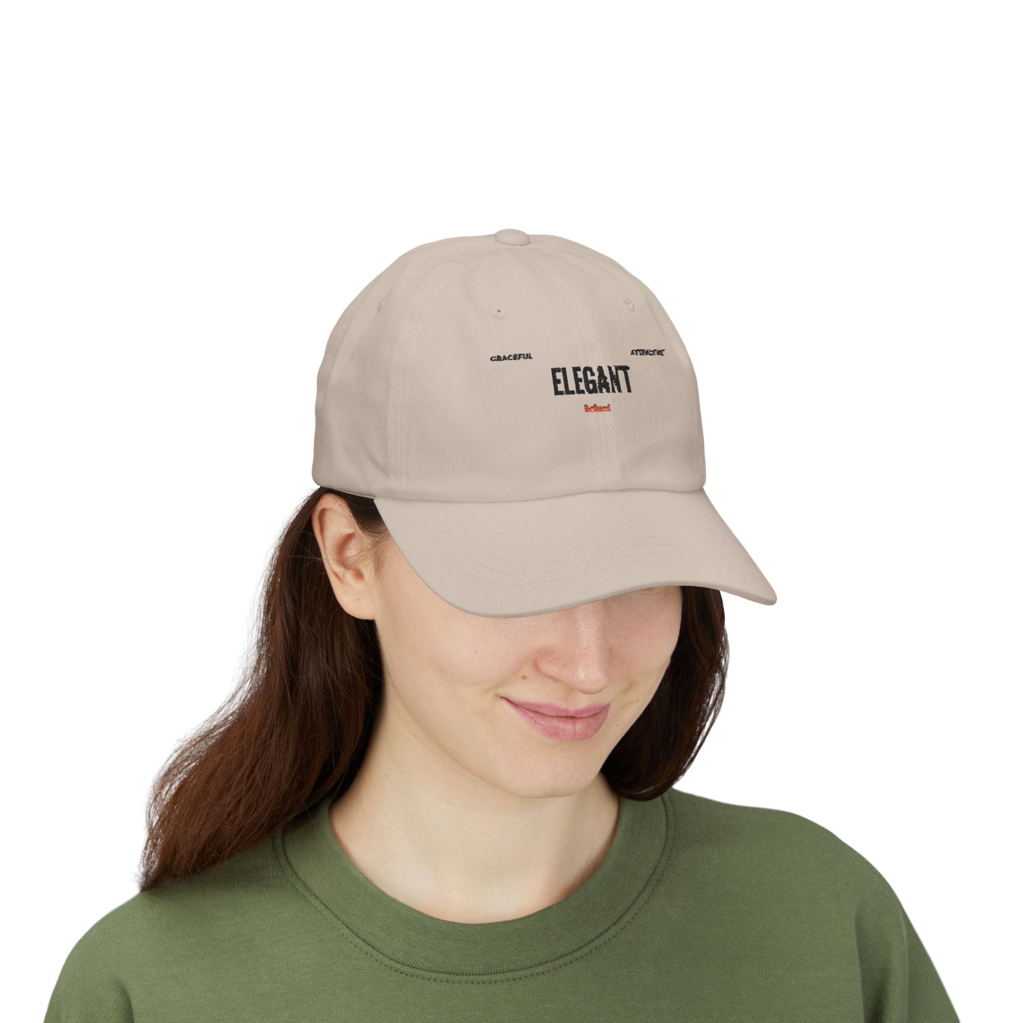 ELEGANT White Baseball Hat