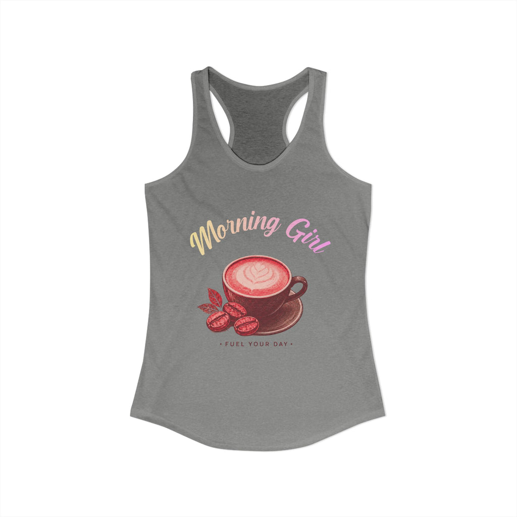 Morning Girl Racerback Tank