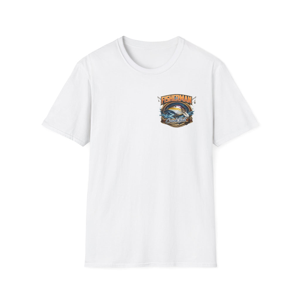 Fisherman Crest T-Shirt — Vintage Marlin Ocean Fishing Graphic