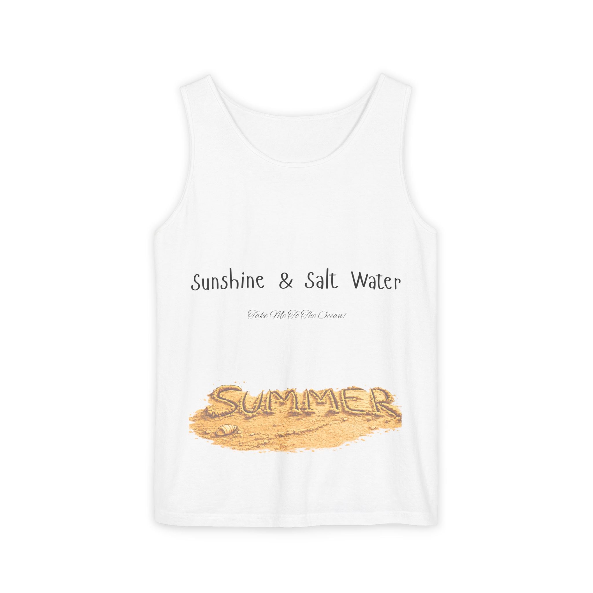 "Sunshine & Salt Water" Beach Graphic