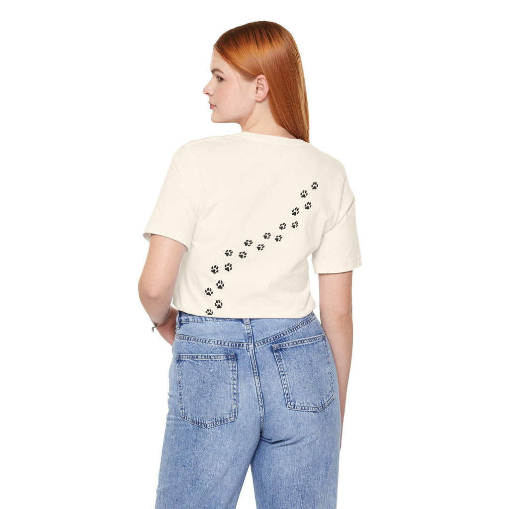 Can You Stop "P" Footing Around??” — Funny Paw Print Tee
