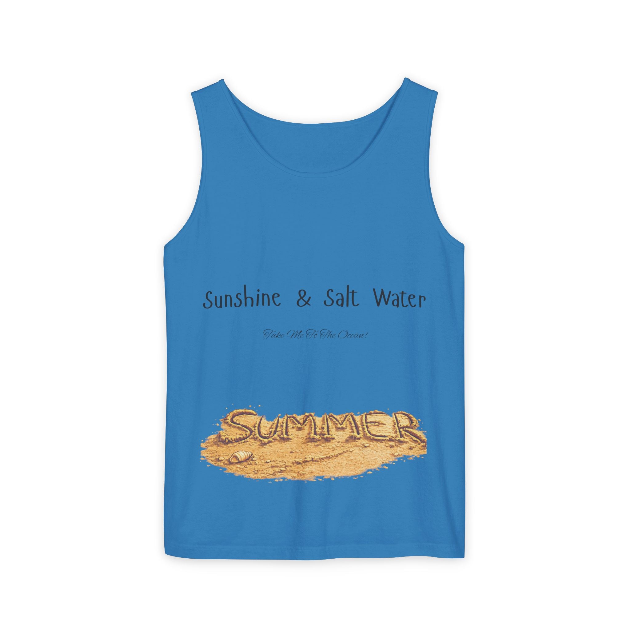 "Sunshine & Salt Water" Beach Graphic