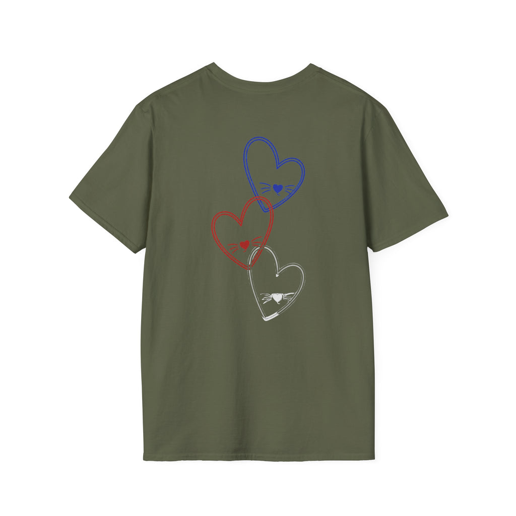 Don't You Just Love Cats? -Cat Lover Heart Graphic Tee