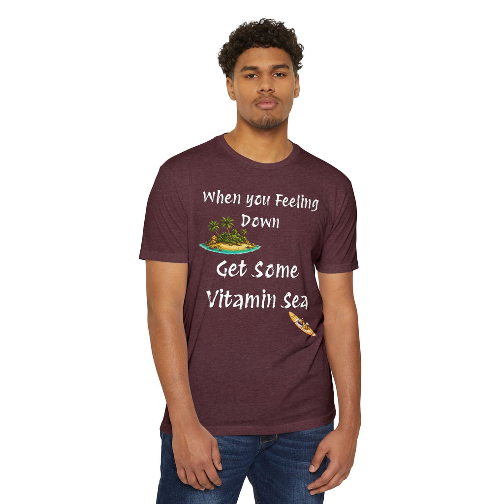 Vitamin Sea T-Shirt — "When You're Feeling Down Get Some Vitamin Sea"