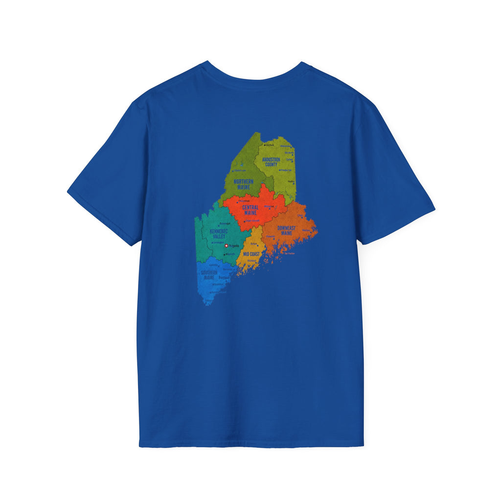 T-Shirt — "Don't Ask 100% Organic" Maine Pride Graphic Tee