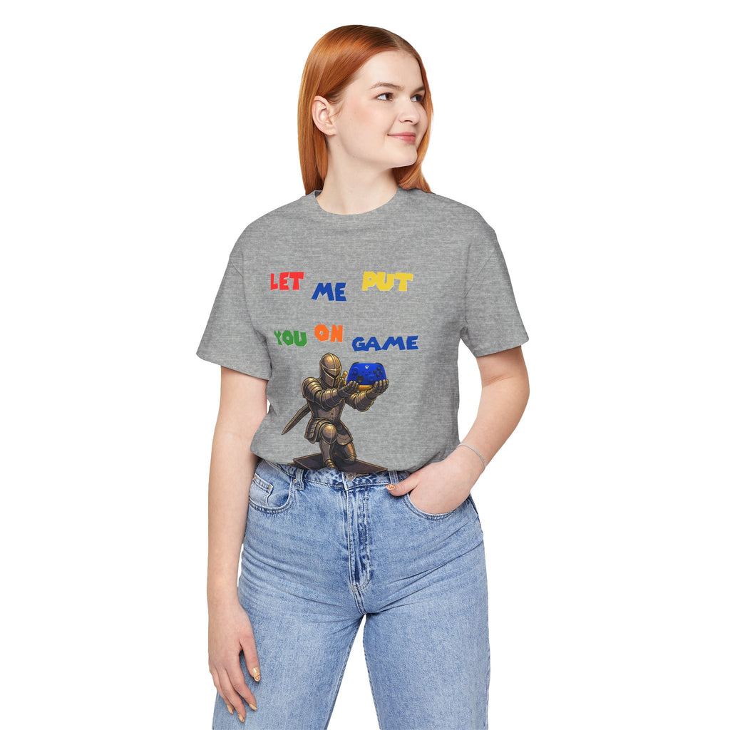 "Let Me Put You On Game"  Xbox Retro Gamer Tee