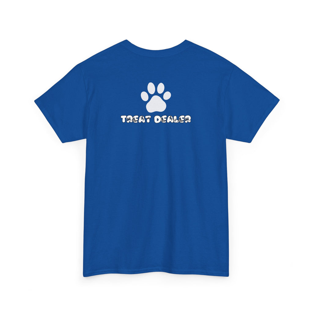 Treat Dealer T-Shirt — Funny Dog Shirt with Paw Print