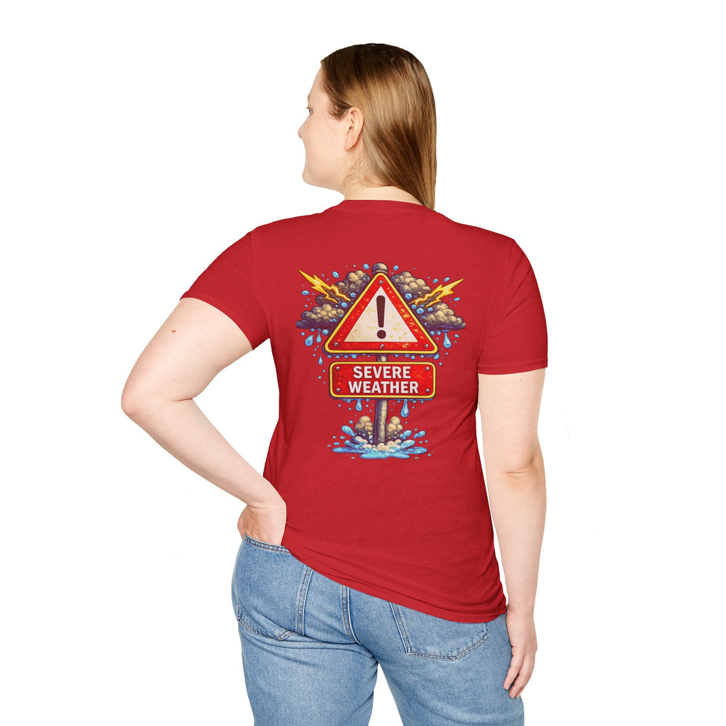 Weather Alert T-Shirt  " It's Raining Cats & Dogs"