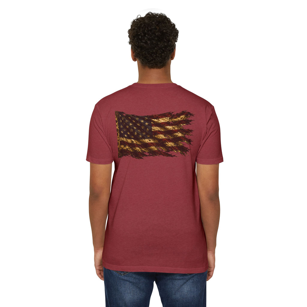 Don't Tread On Me T-Shirt - Flag & Constitution Graphic