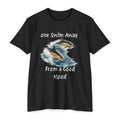 One Swim Away From a Good Mood- Dolphin Relaxed Beach Tee