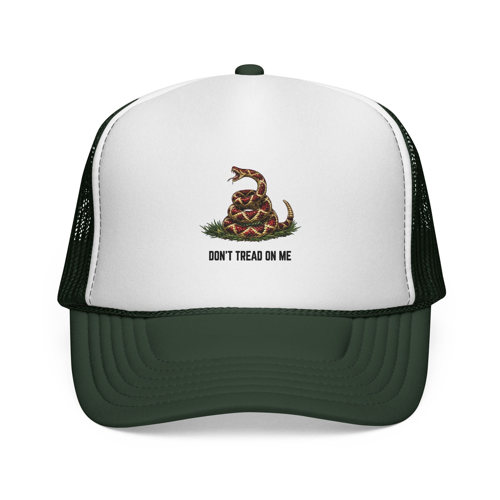 Don’t Tread On Me Trucker Cap – Gadsden Snake Patriotic Mesh Hat
