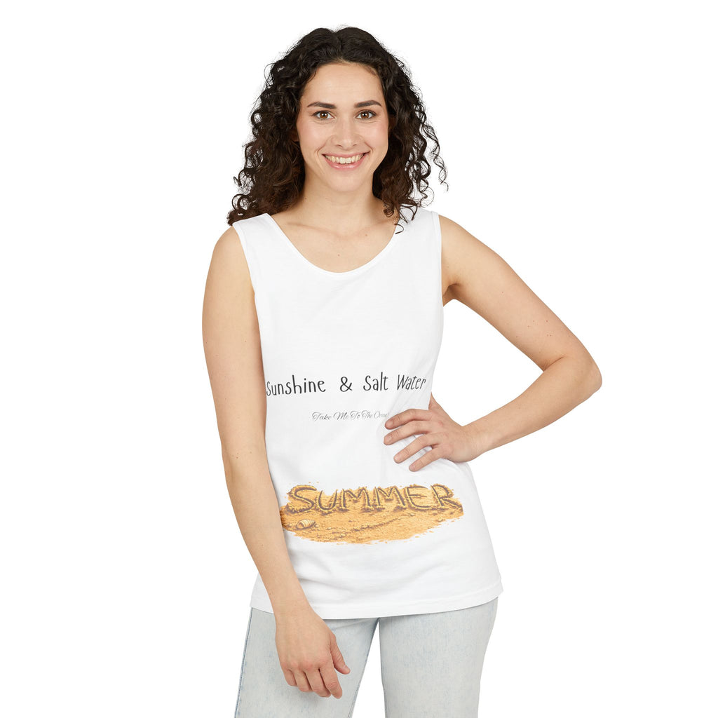 "Sunshine & Salt Water" Beach Graphic