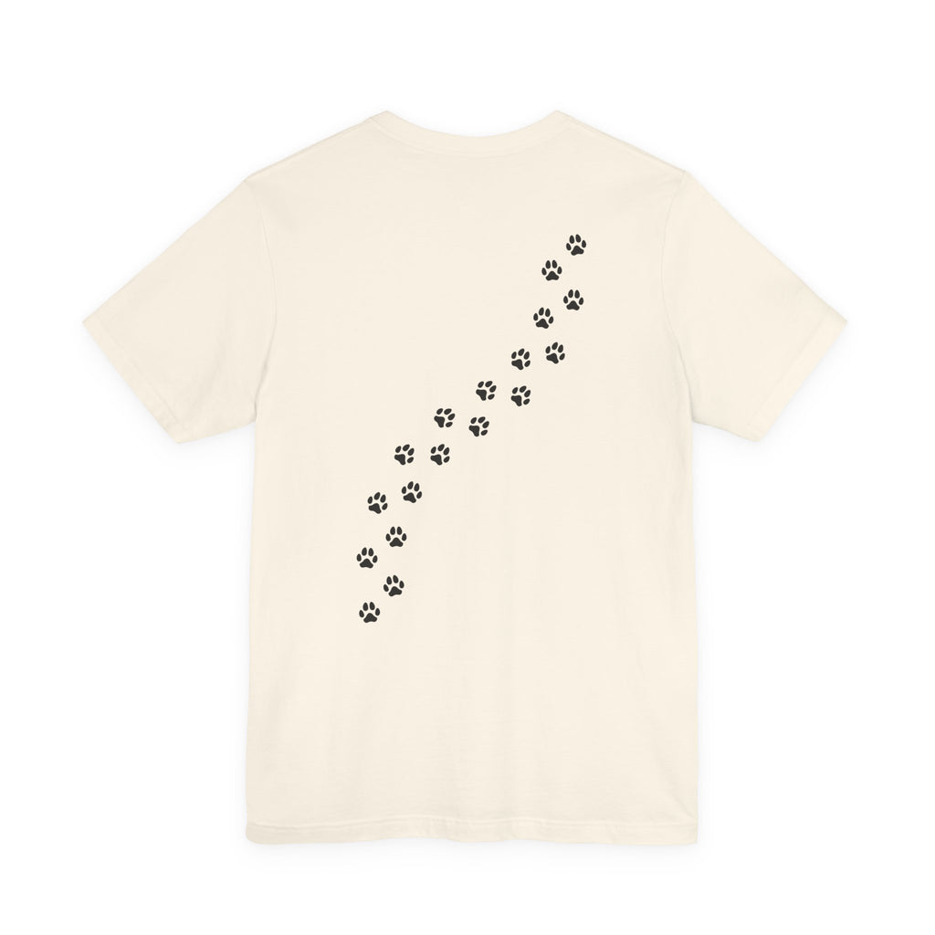 Can You Stop "P" Footing Around??” — Funny Paw Print Tee