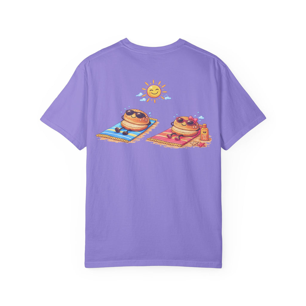 Suns Out Buns Out T-Shirt — Funny Burger Beach Tee