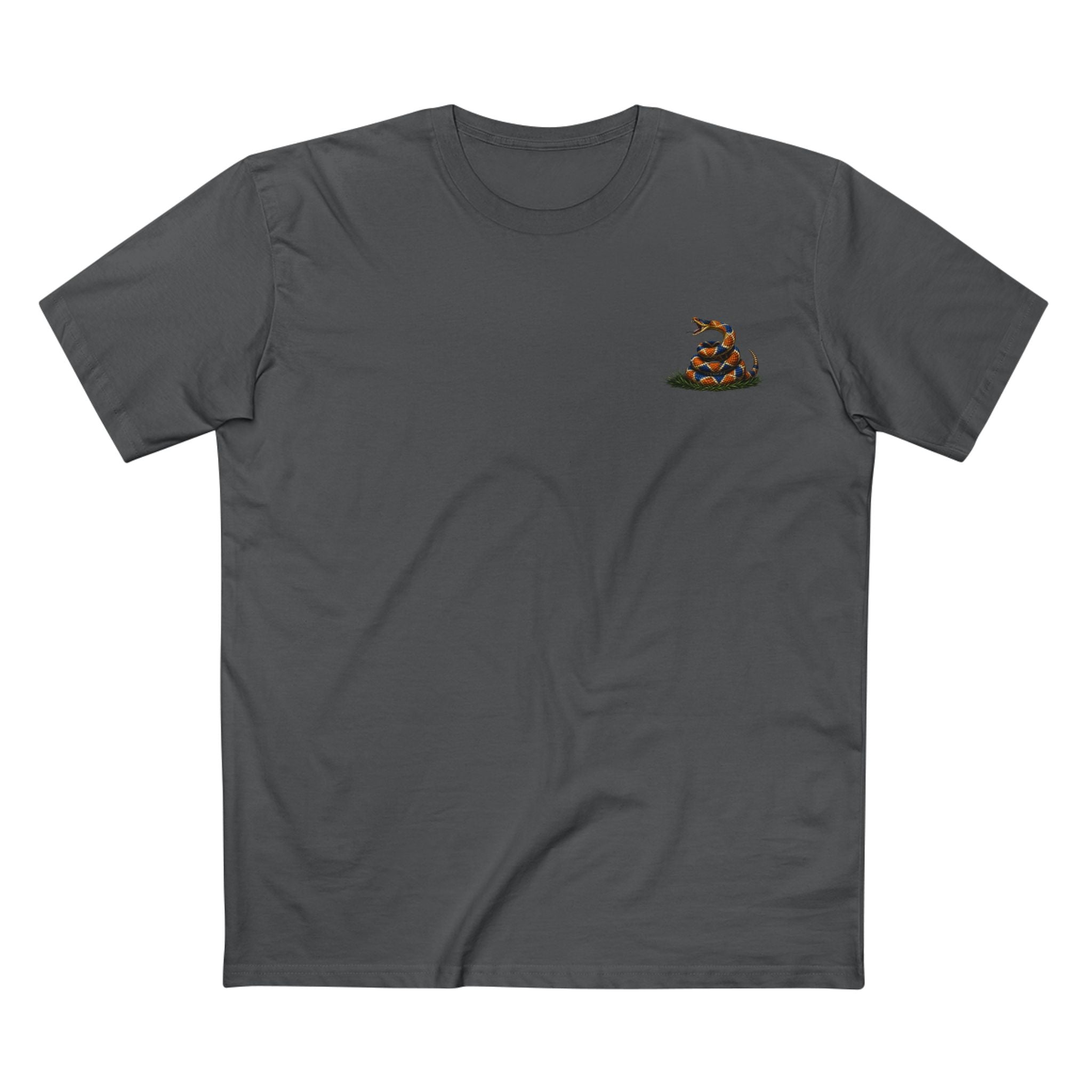 T-Shirt — 'Don't Tread on Me' Coiled Snake Graphic Tee