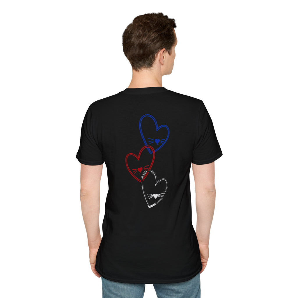 Don't You Just Love Cats? -Cat Lover Heart Graphic Tee