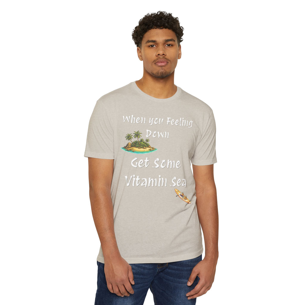 Vitamin Sea T-Shirt — "When You're Feeling Down Get Some Vitamin Sea"