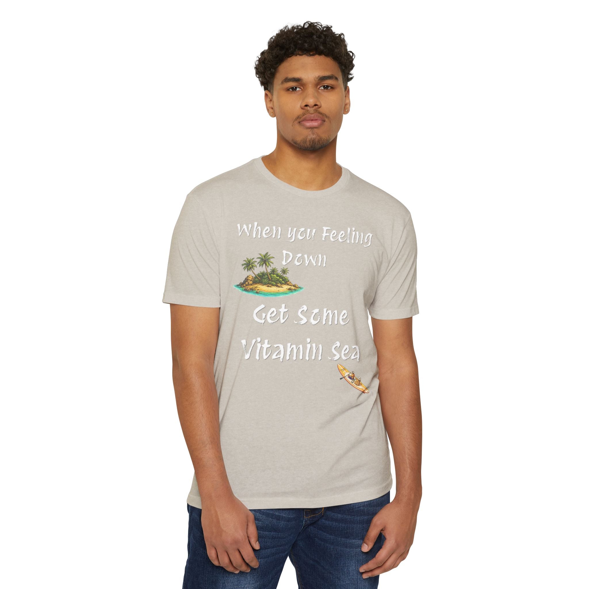 Vitamin Sea T-Shirt — "When You're Feeling Down Get Some Vitamin Sea"