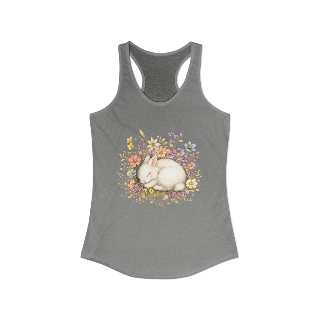 Women's Cute Bunny Ideal Racerback Tank