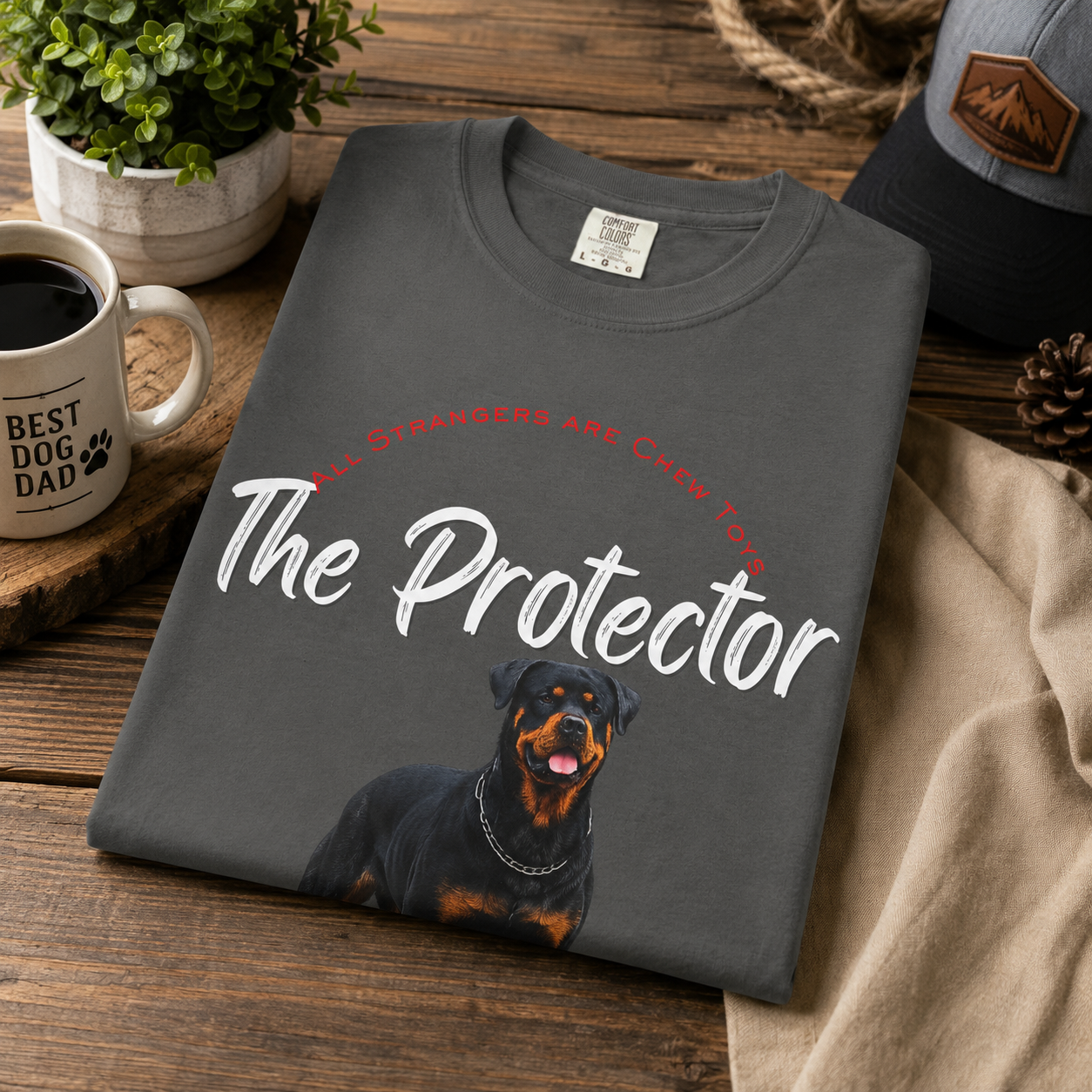 Rottweiler 'The Protector' T-Shirt