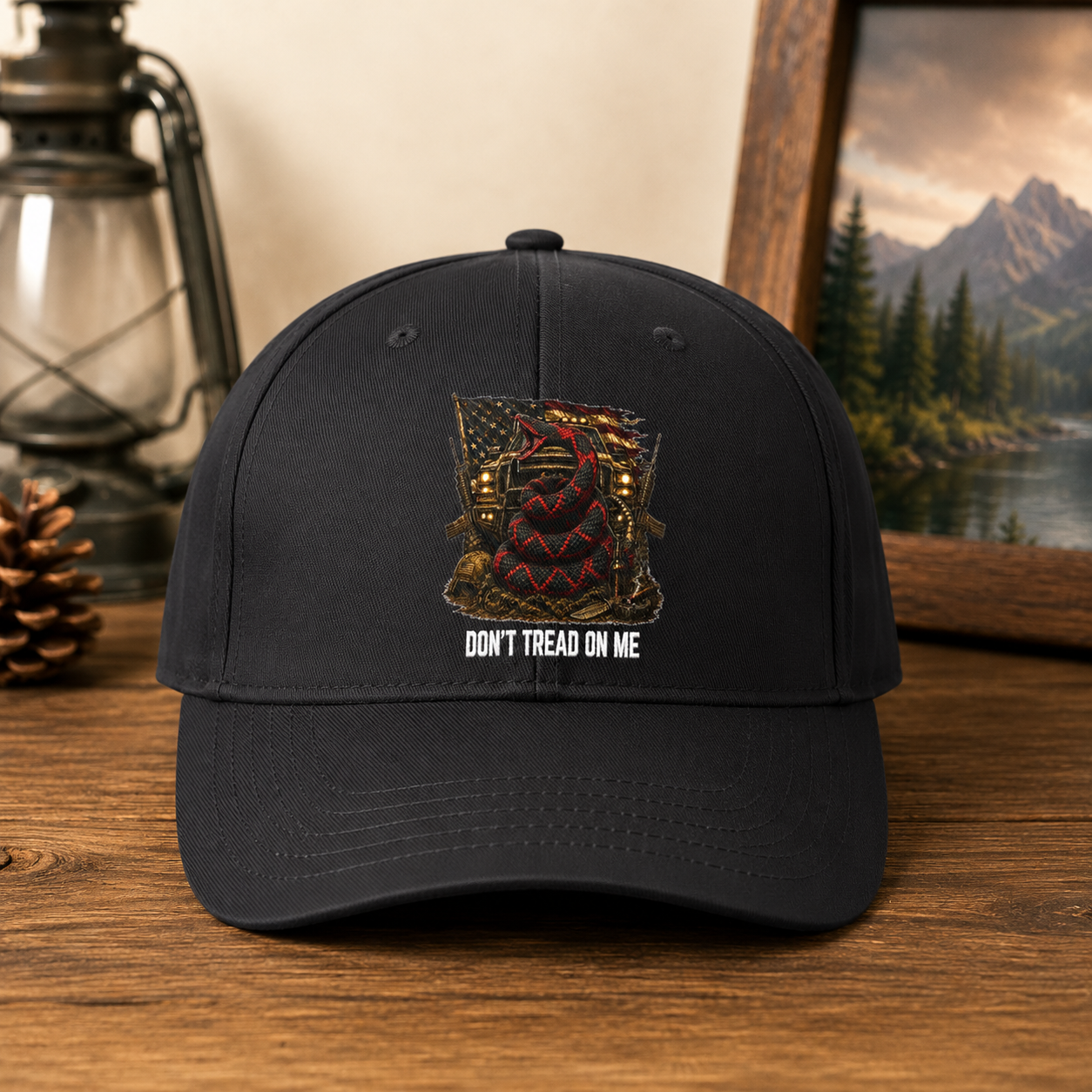 Don't Tread On Me — Patriotic Gadsden Style Hat