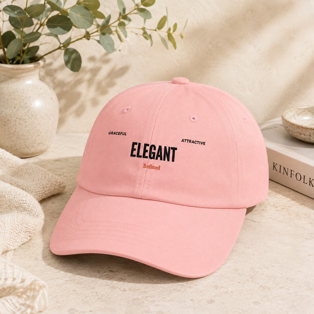 ELEGANT White Baseball Hat