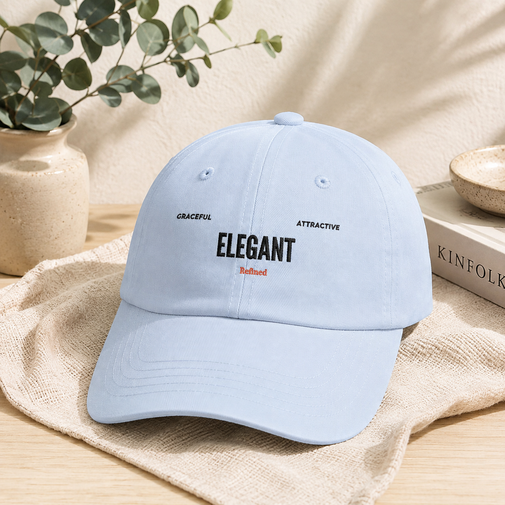 ELEGANT White Baseball Hat