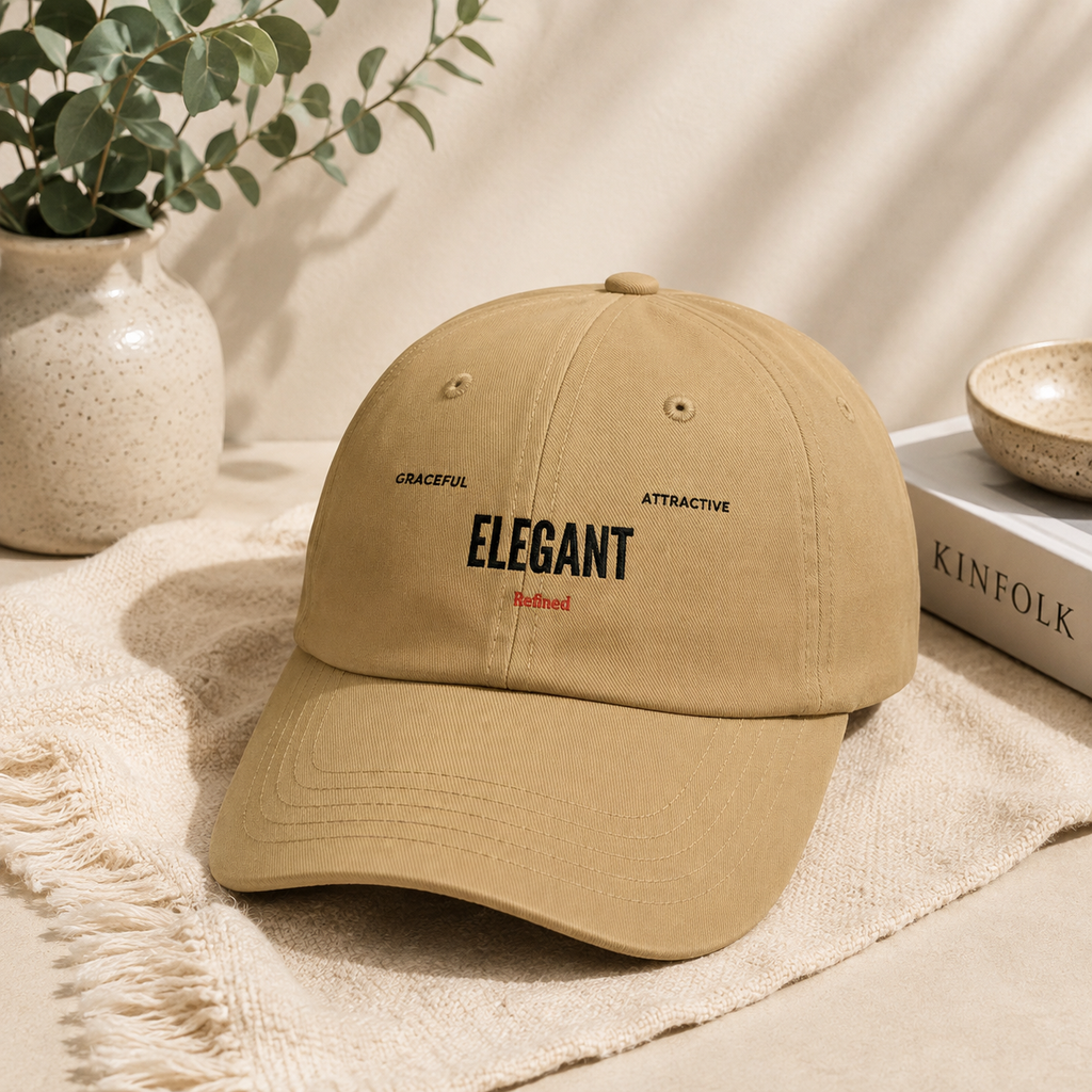 ELEGANT White Baseball Hat