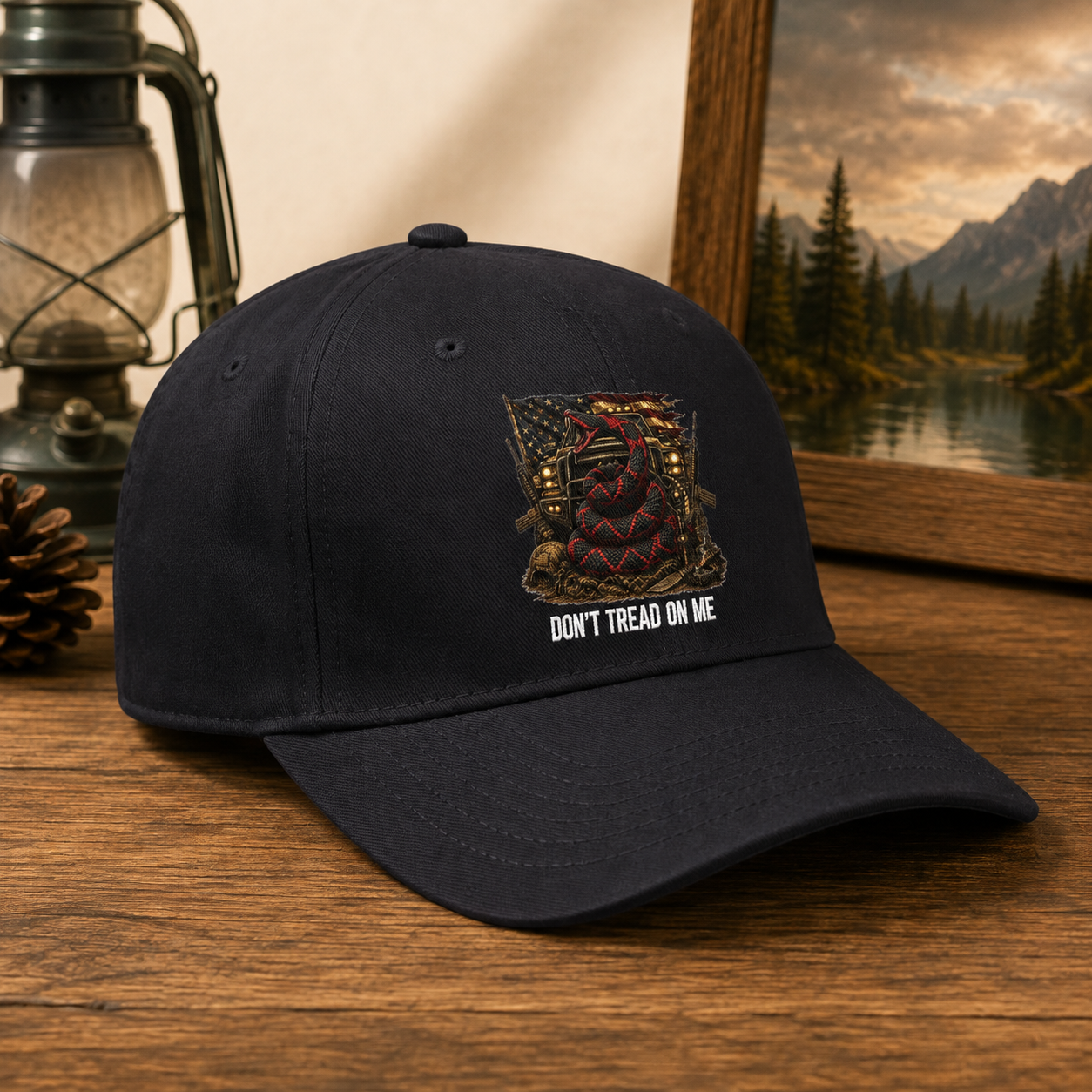Don't Tread On Me — Patriotic Gadsden Style Hat