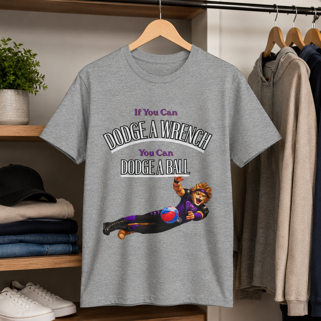 If you can Dodge a Wrench  T-Shirt — Funny Sports Tee