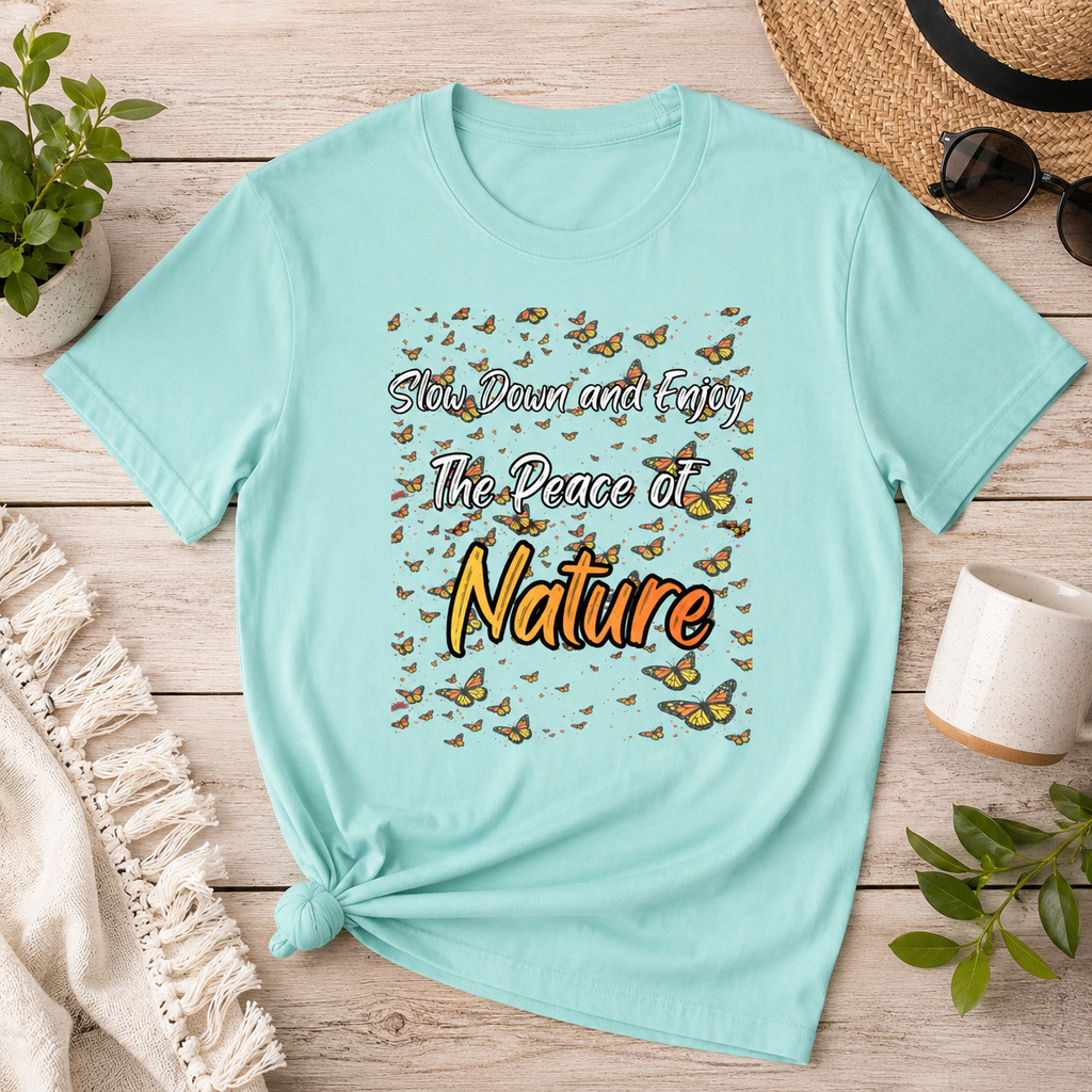 Enjoy The Peace of Nature Women’s Boxy T-Shirt