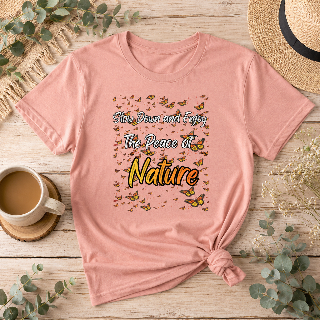Enjoy The Peace of Nature Women’s Boxy T-Shirt