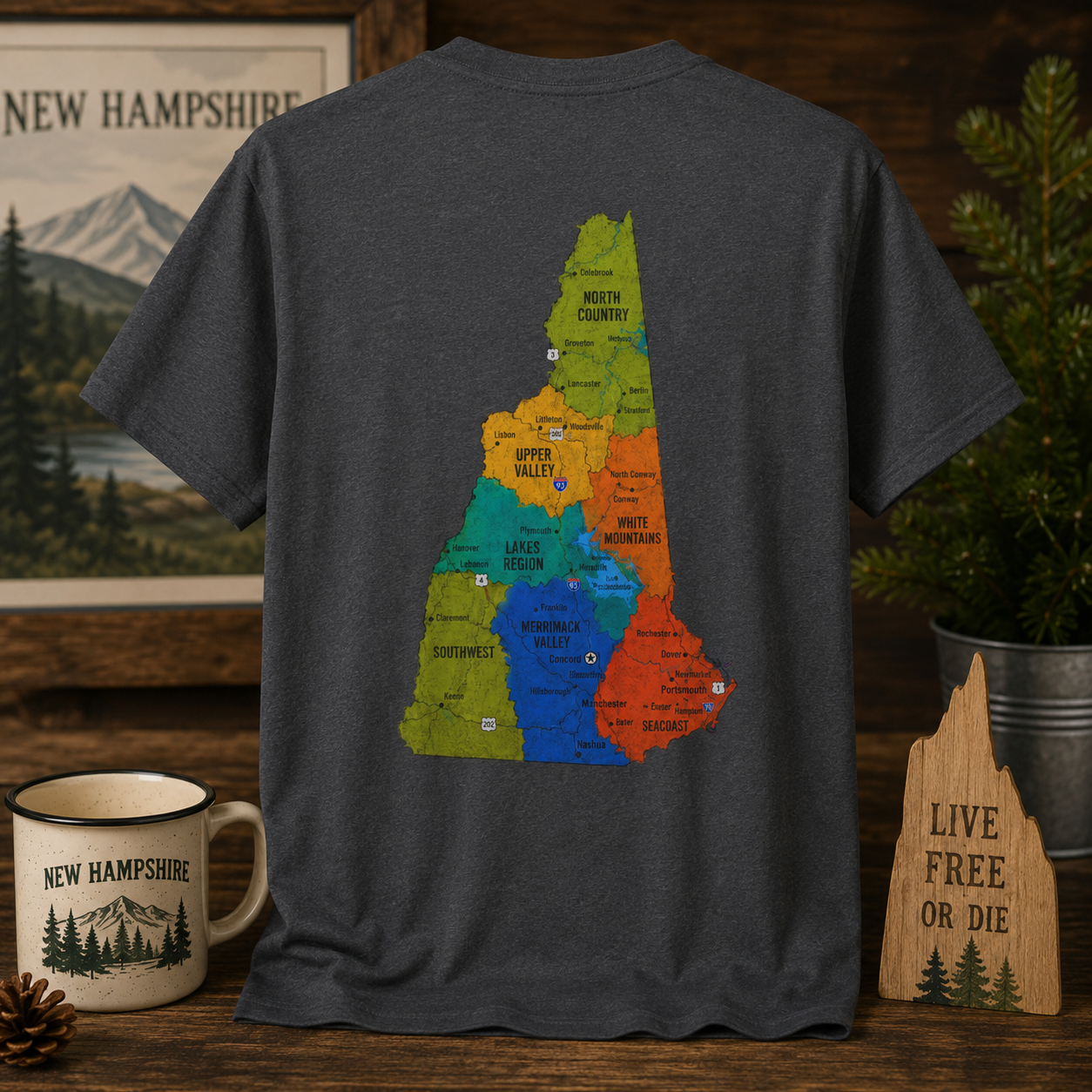 Don't Ask 100% Organic Idaho T-Shirt — Funny State Pride Tee