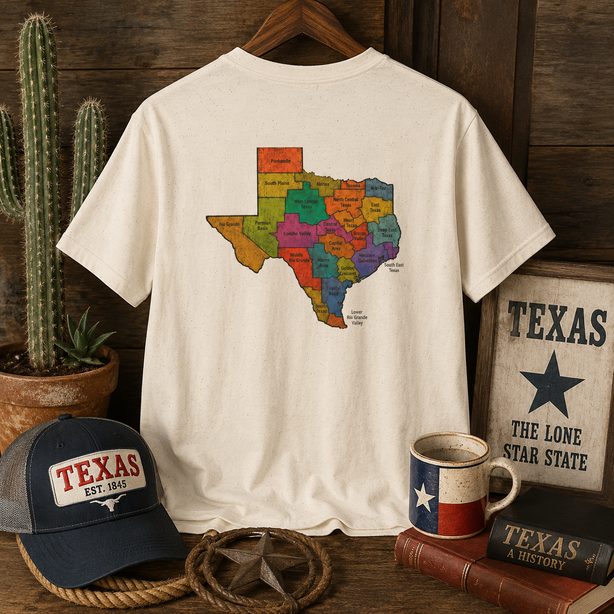 Don't Ask 100% Organic Texas T-Shirt – Funny State Pride Graphic Tee