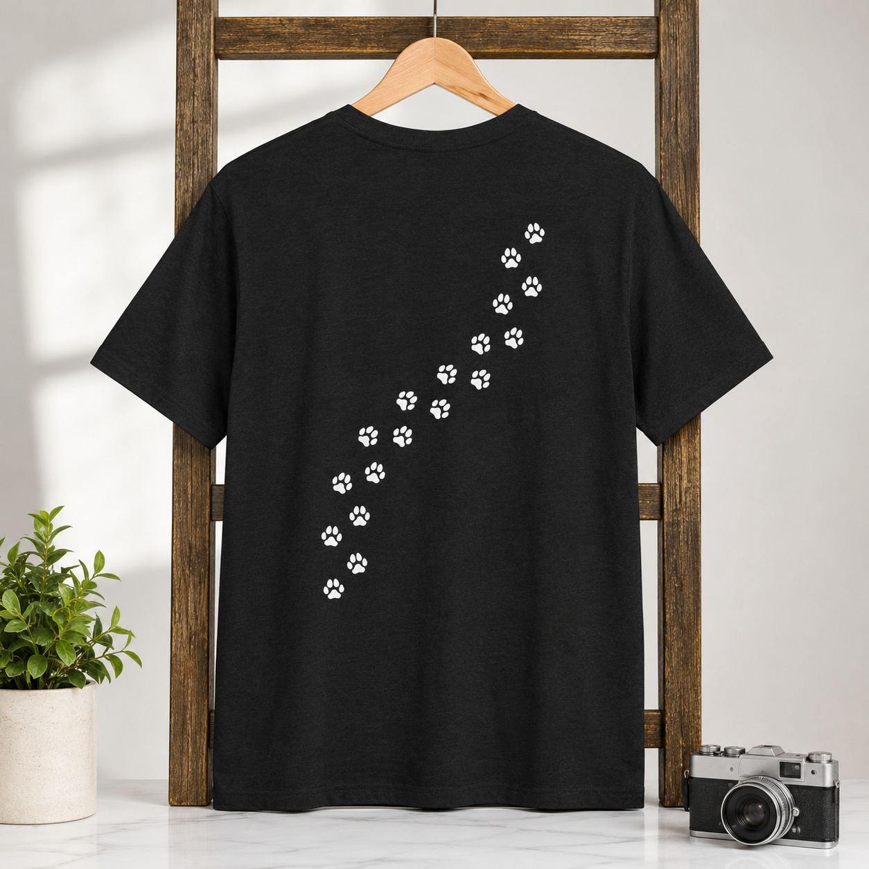 Can You Stop "P" Footing Around??” — Funny Paw Print Tee