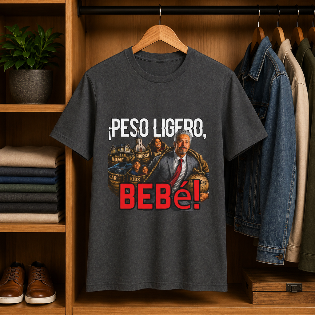 Light Weight Baby T-Shirt – Spanish Father shirt/¡Peso ligero, bebé!