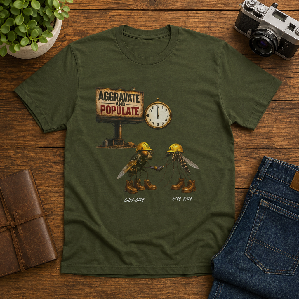 Aggravate and Populate T-Shirt
