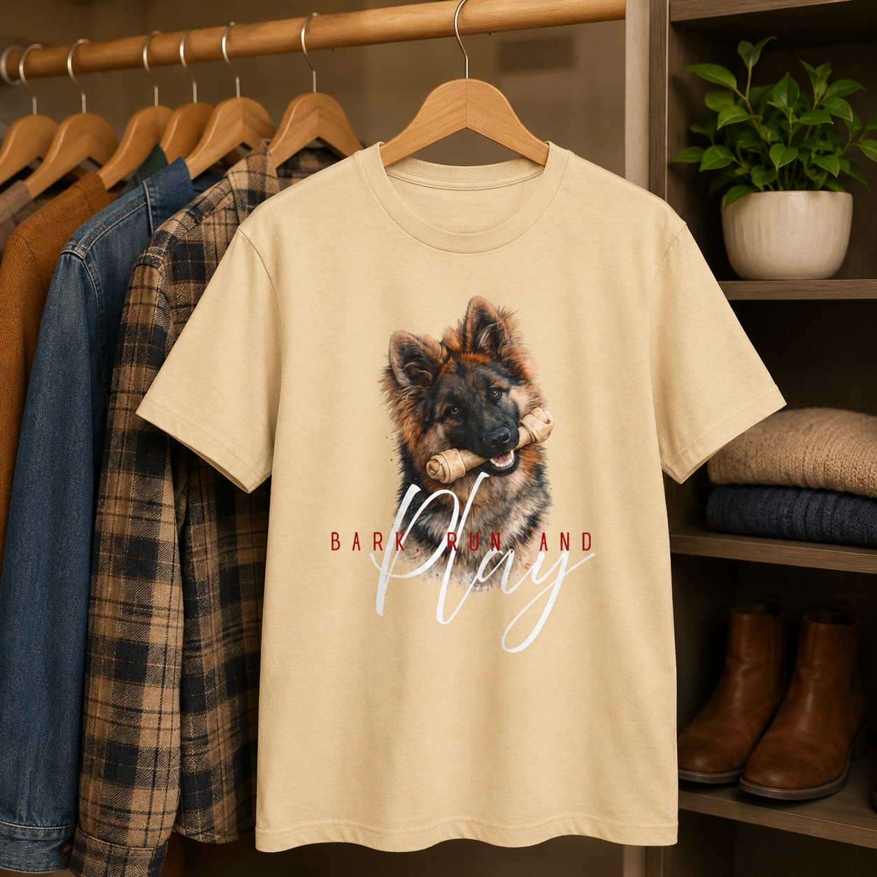 "Bark and Play" T-Shirt