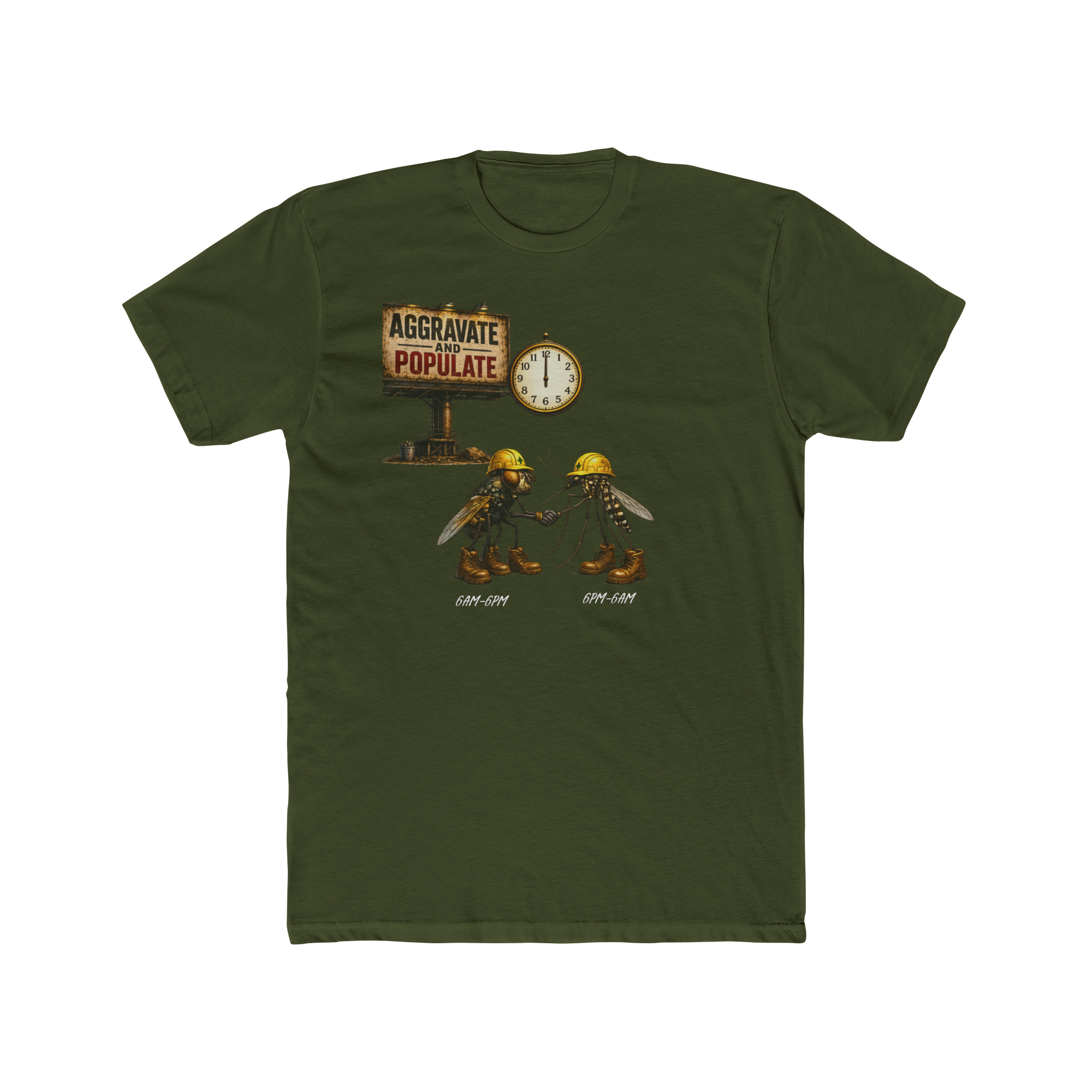 Aggravate and Populate T-Shirt