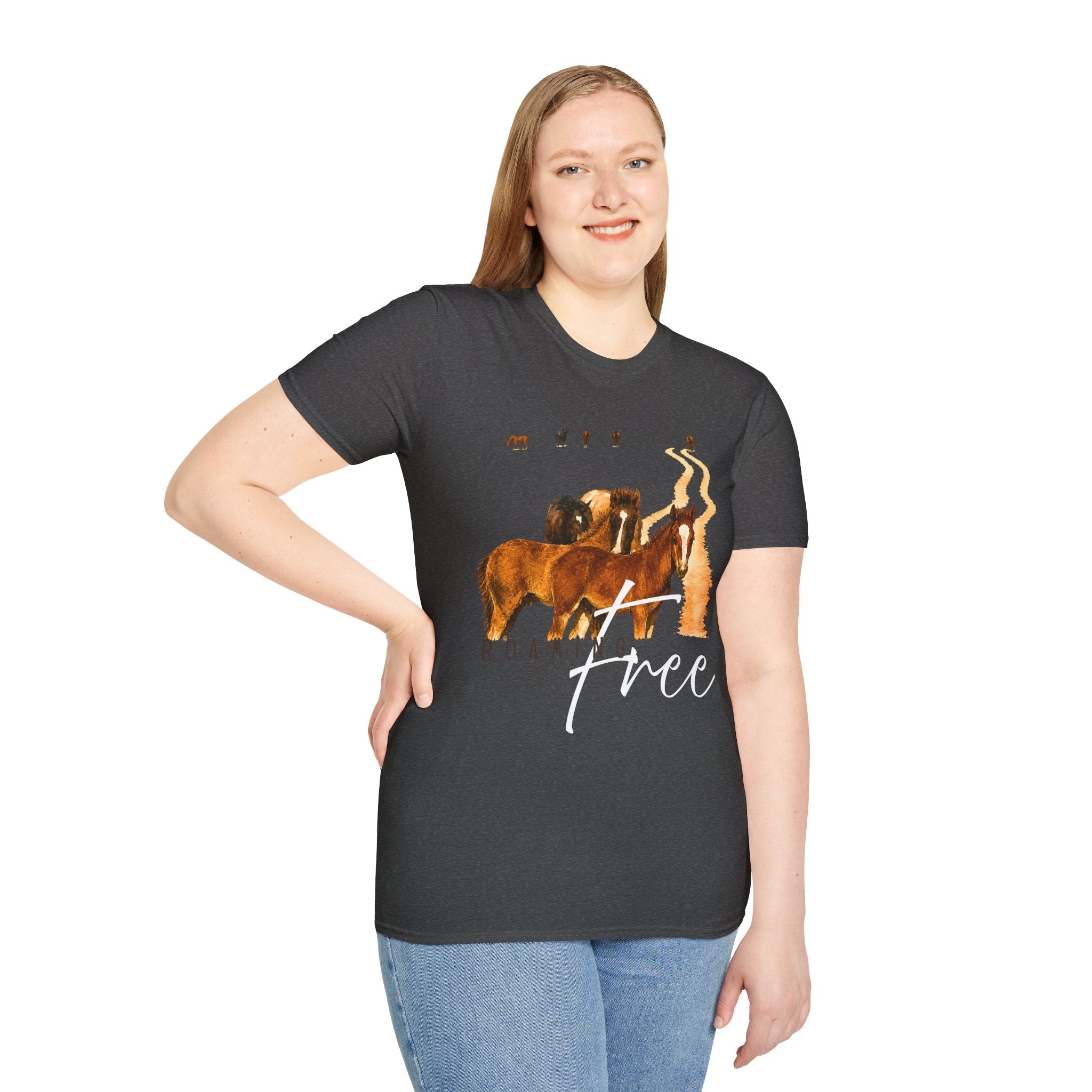 Horse Ranch Wild & Free Graphic Tee