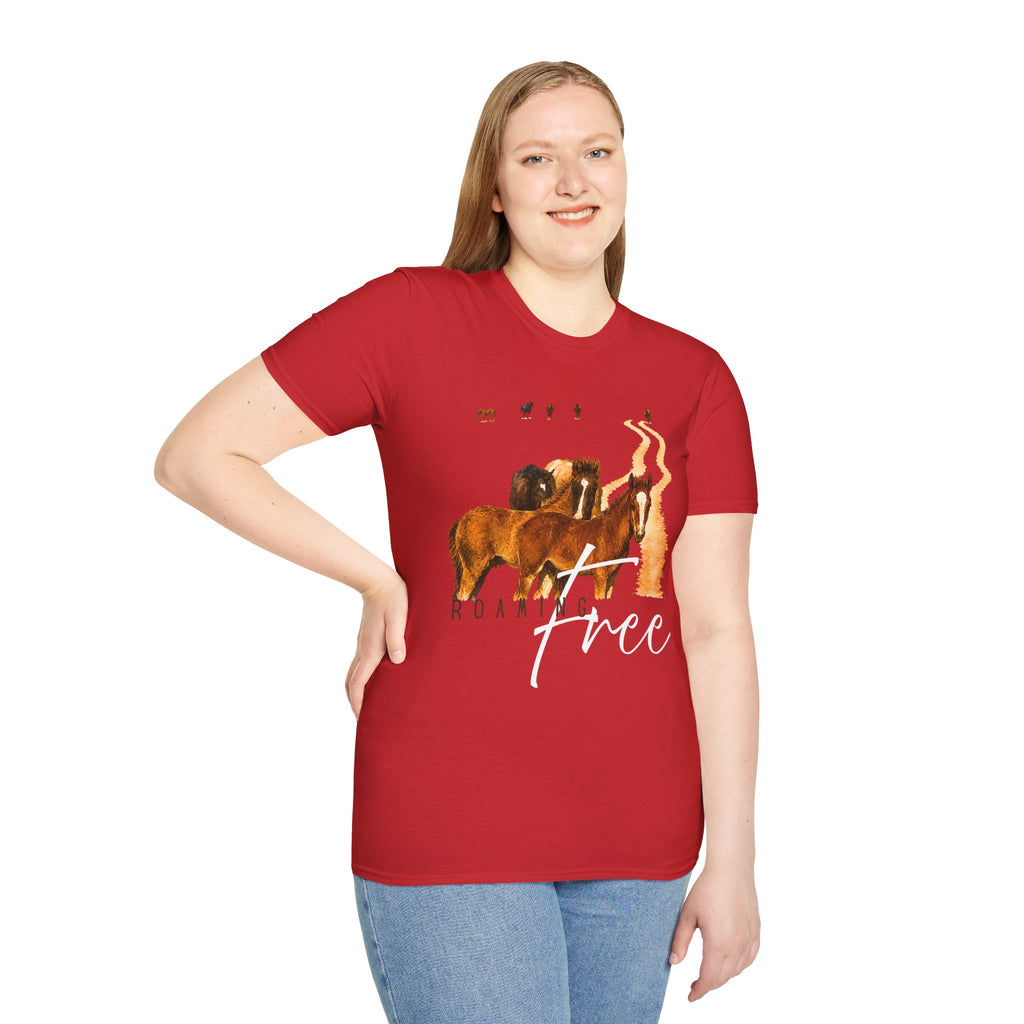 Horse Ranch Wild & Free Graphic Tee