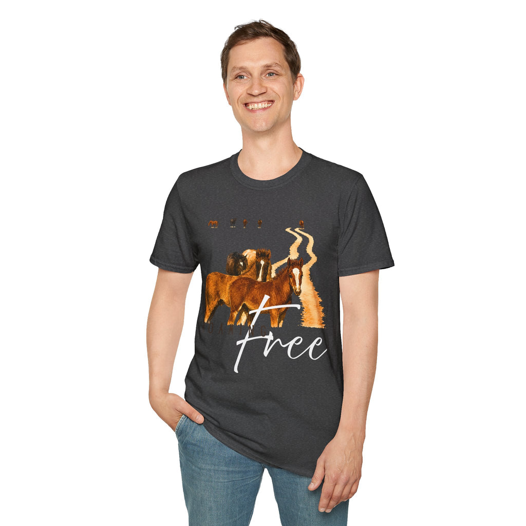 Horse Ranch Wild & Free Graphic Tee