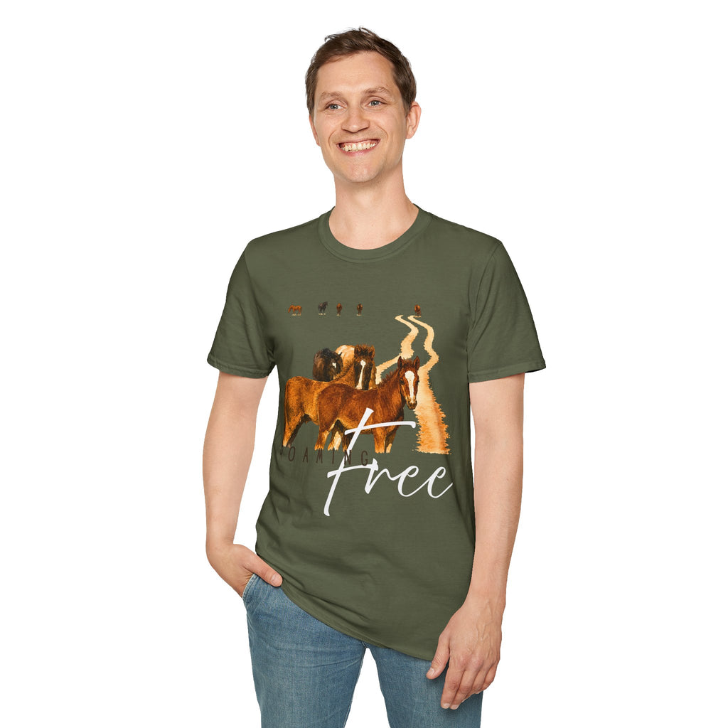 Horse Ranch Wild & Free Graphic Tee