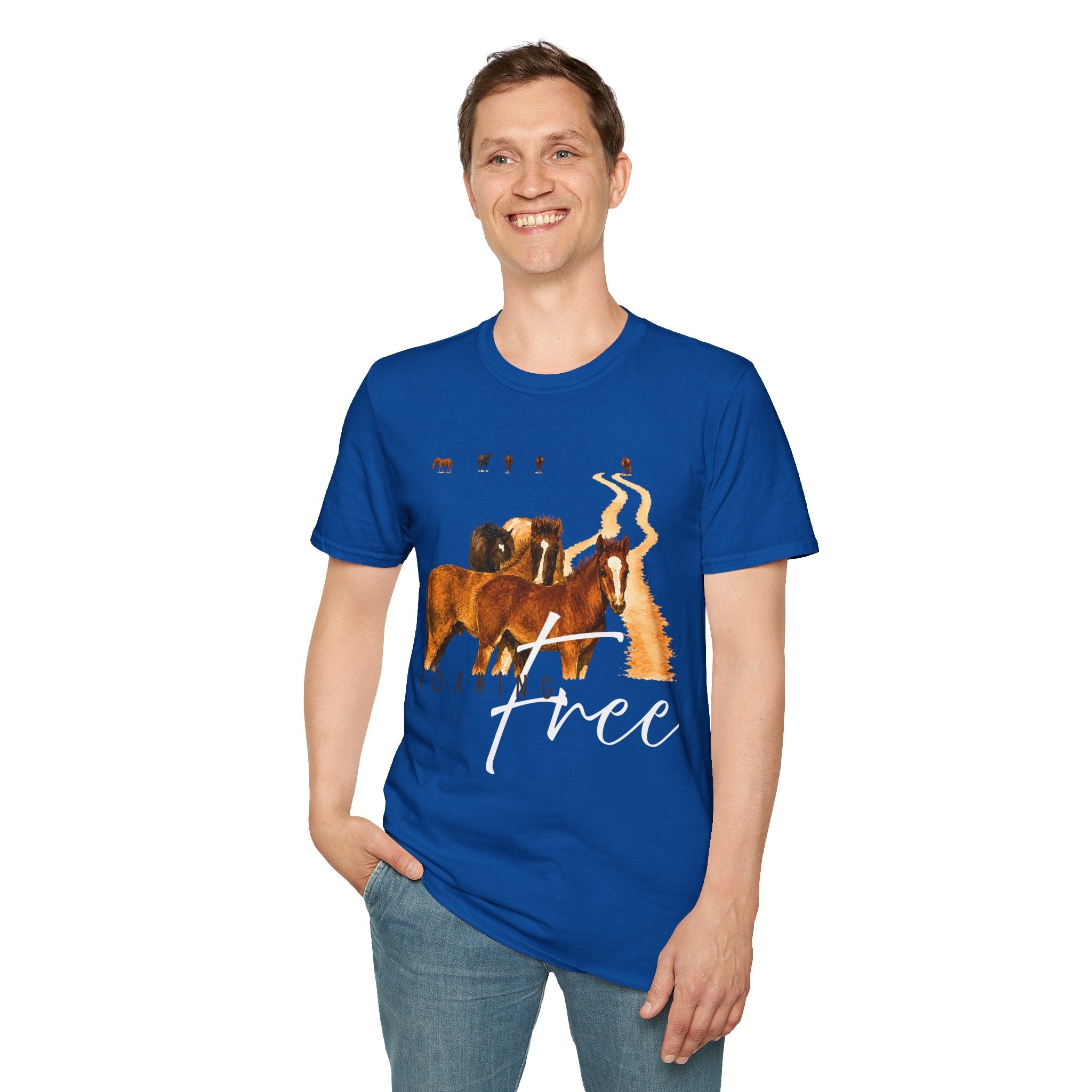 Horse Ranch Wild & Free Graphic Tee
